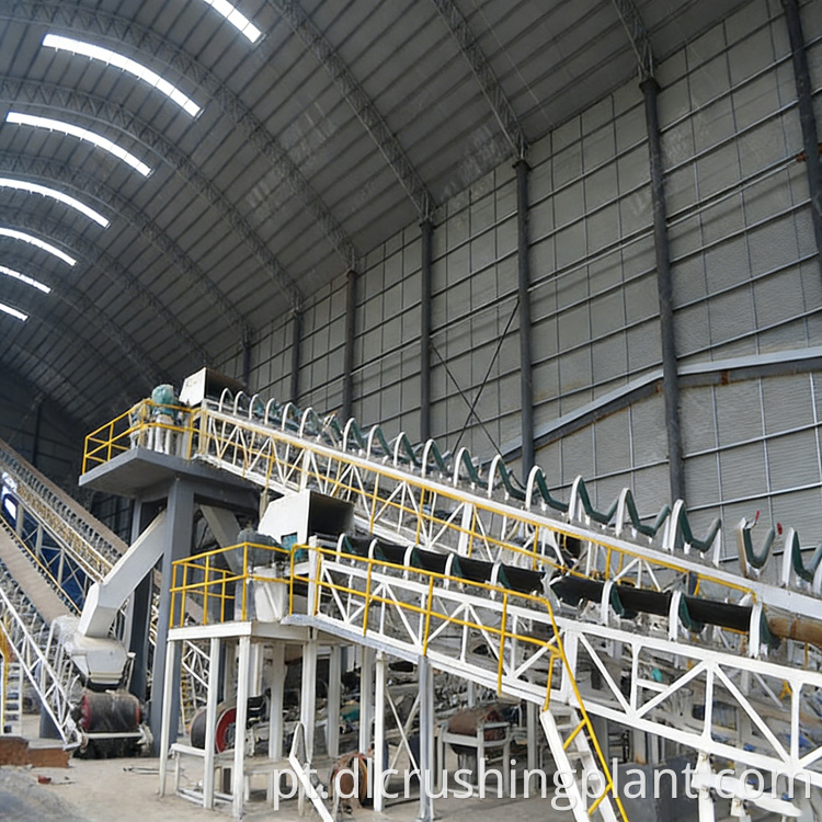 Linha de processamento agregado de alta capacidade High Capacity Aggregate Processing Line